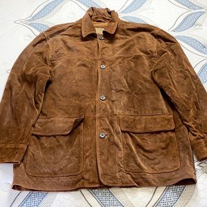 Vintage L.L Bean Brown Suede Jacket/ Size:Large